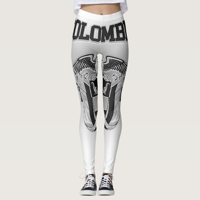 Colombia Jackar om Arm Leggings (Framsida)