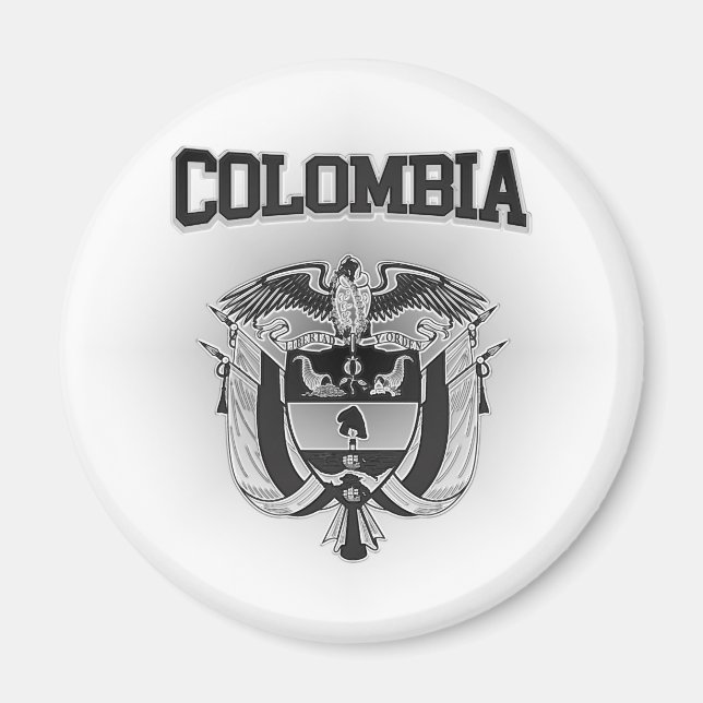 Colombia Jackar om Arm Magnet (Framsidan)
