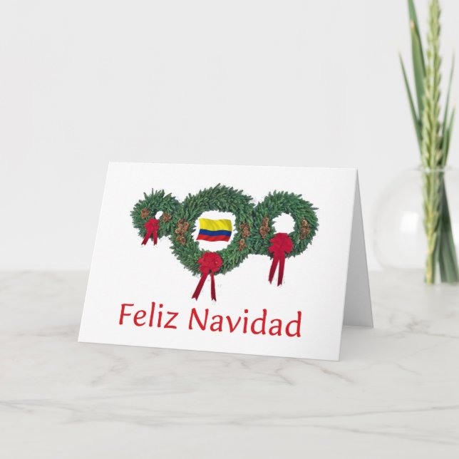 Colombia jul 2 helgkort (Framsida)