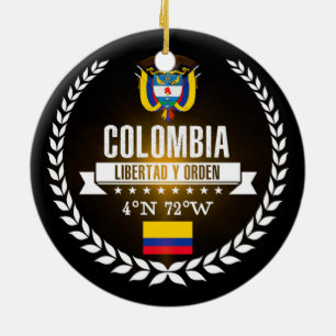 Colombia Julgransprydnad Keramik