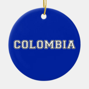 Colombia Julgransprydnad Keramik