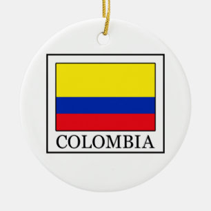 Colombia Julgransprydnad Keramik
