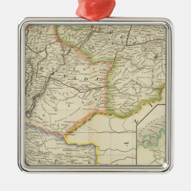 Colombia Julgransprydnad Metall (Framsidan)