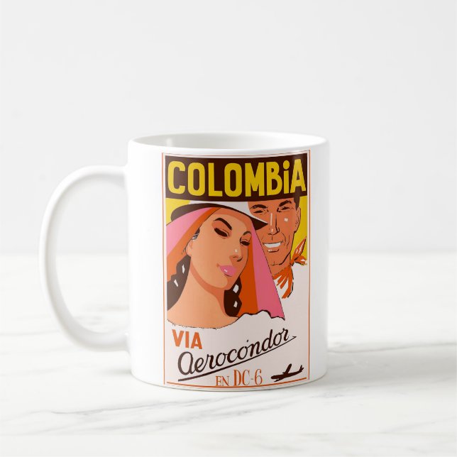 COLOMBIA KAFFEMUGG (Vänster)
