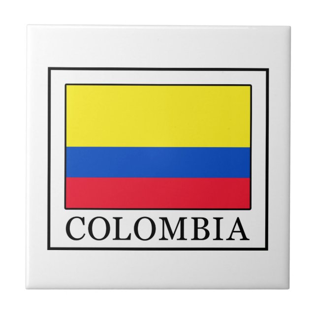 Colombia Kakelplatta (Framsidan)