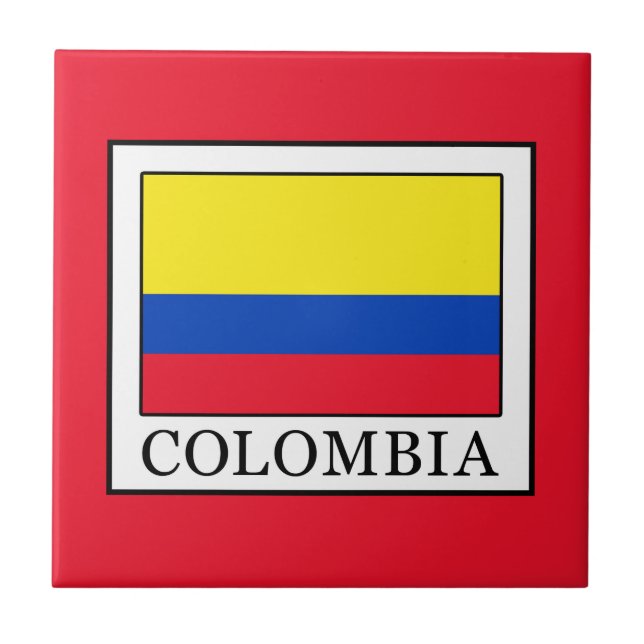 Colombia Kakelplatta (Framsidan)