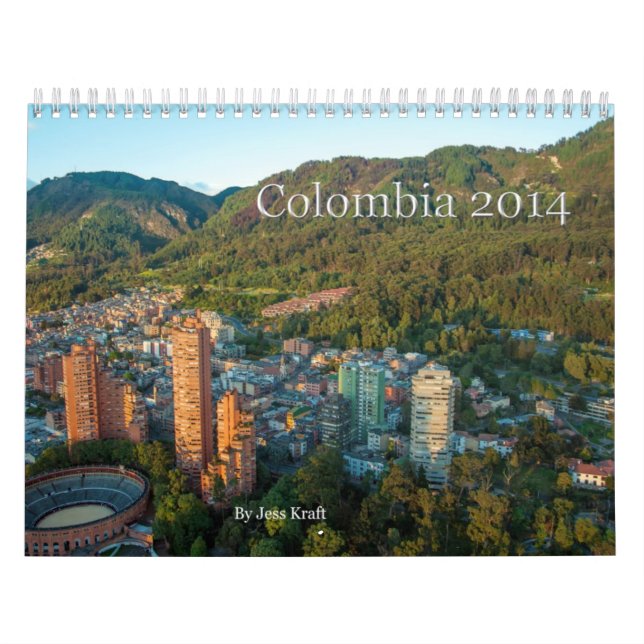 Colombia kalender 2014 (Omslag)