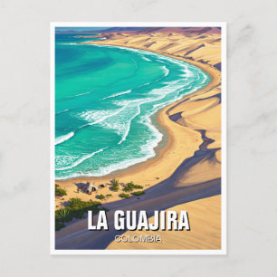 Colombia La Guajira Desert Vykort
