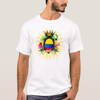 Colombia latinsk uns musikT-tröja Tee