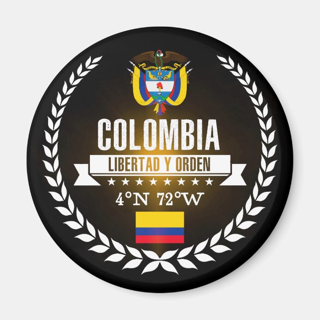 Colombia Magnet (Framsidan)