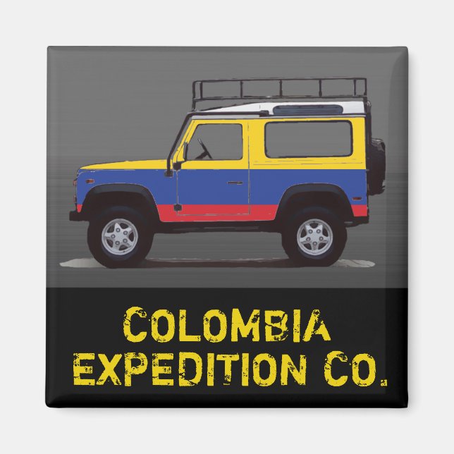 COLOMBIA MAGNET (Framsidan)