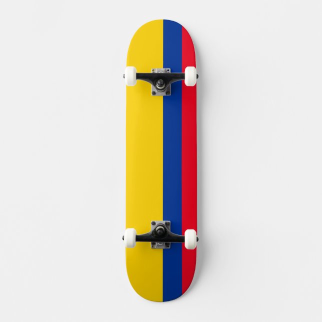 Colombia Mini Skateboard Bräda 18,5 Cm (Framsida)