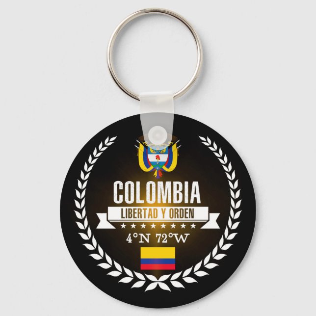 Colombia Nyckelring (Framsida)
