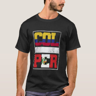 Colombia och Peru Mix colombianska peruanska rötte T Shirt