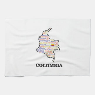 COLOMBIA ORDCOLLAGE KÖKSHANDDUK