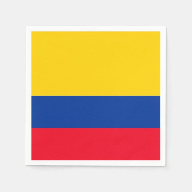 Colombia Pappersservett (Framsidan)