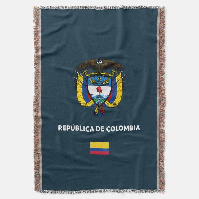 Colombia pass telefonfodral filt (Framsidan Vertikal)