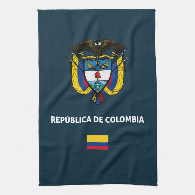 Colombia passport phone case kökshandduk (Vertikal)