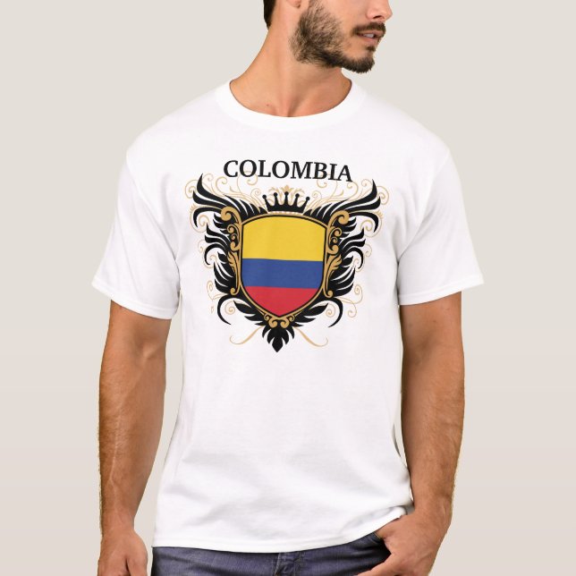 Colombia [personifiera], t-shirt (Framsida)