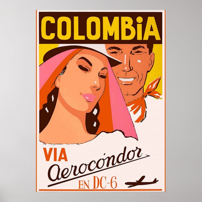 COLOMBIA POSTER (Framsidan)