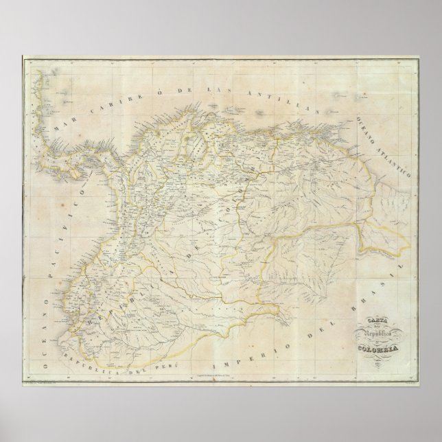 Colombia Poster (Framsidan)