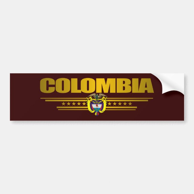 "Colombia-Pridet" Bildekal (Framsidan)