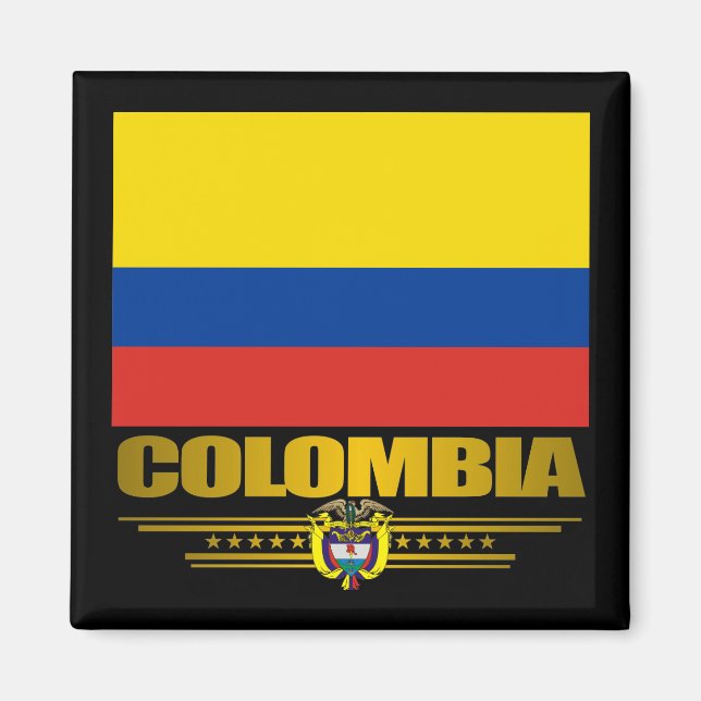 "Colombia-Pridet" Magnet (Framsidan)