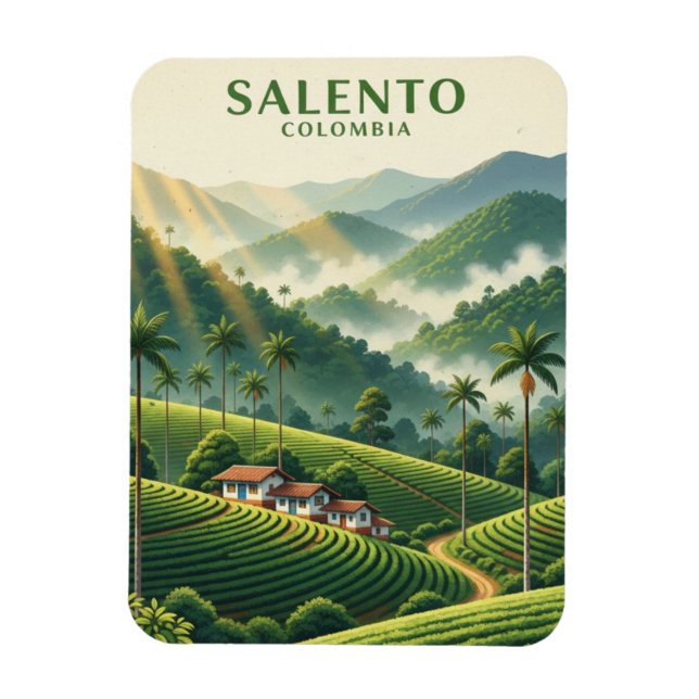 Colombia Salento Magnet (Vertikal)