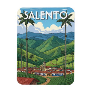 Colombia Salento Magnet