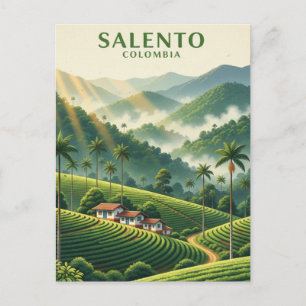 Colombia Salento Vykort