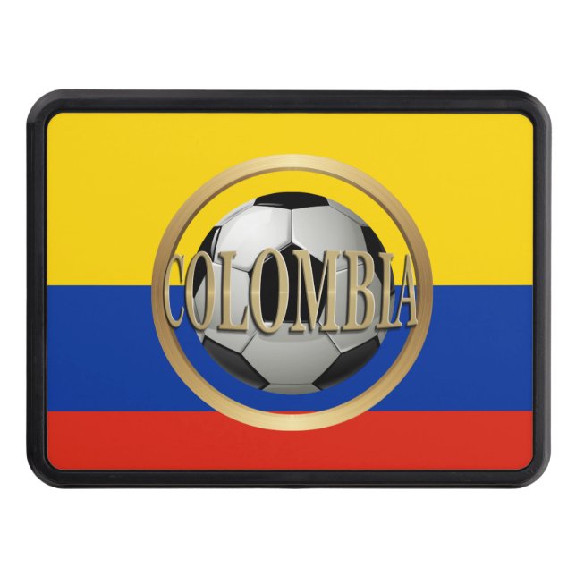 Colombia Soccer Ball Dragkroksskydd (Framsidan)
