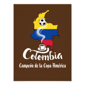 Colombia Soccer Fototryck