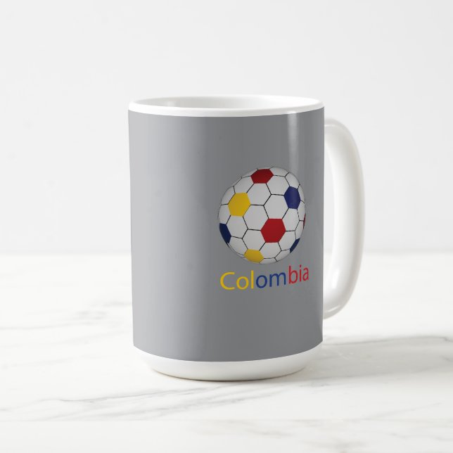 Colombia Soccer Mugg (Framsida höger)