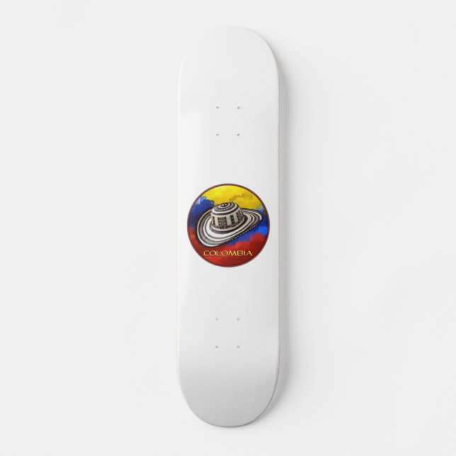 Colombia SombreroVueltiao Skateboard (Framsida)