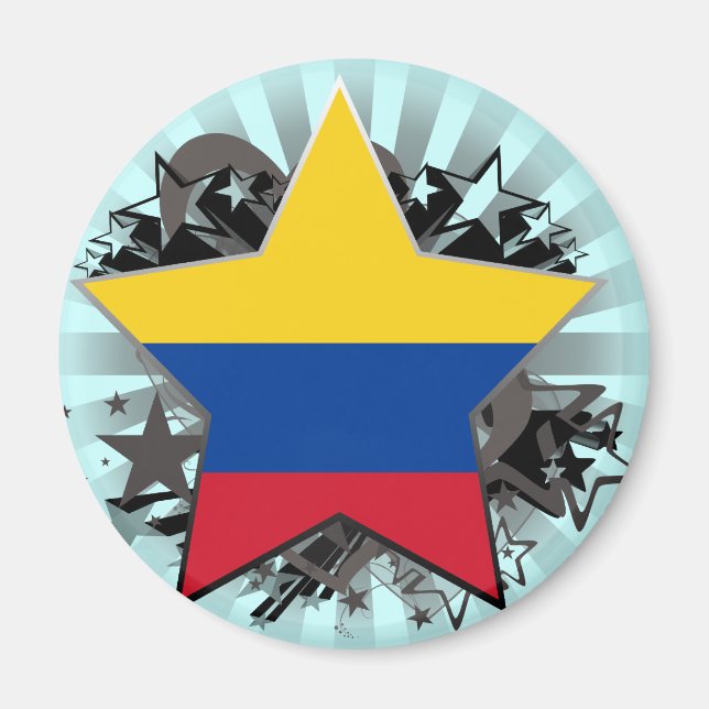 Colombia Star Magnet (Framsidan)