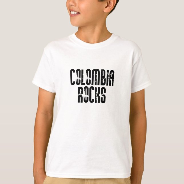 Colombia stenar tee shirt (Framsida)