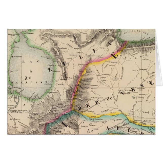 Colombia, Sydamerika 2 Hälsningskort (Framsidan Horizontal)