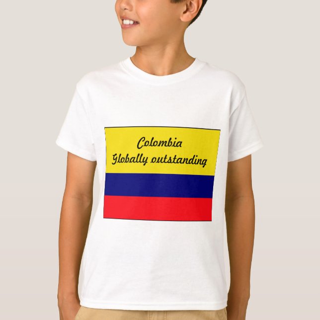 Colombia T-shirt (Framsida)