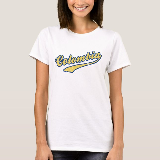 Colombia T-shirt (Framsida)