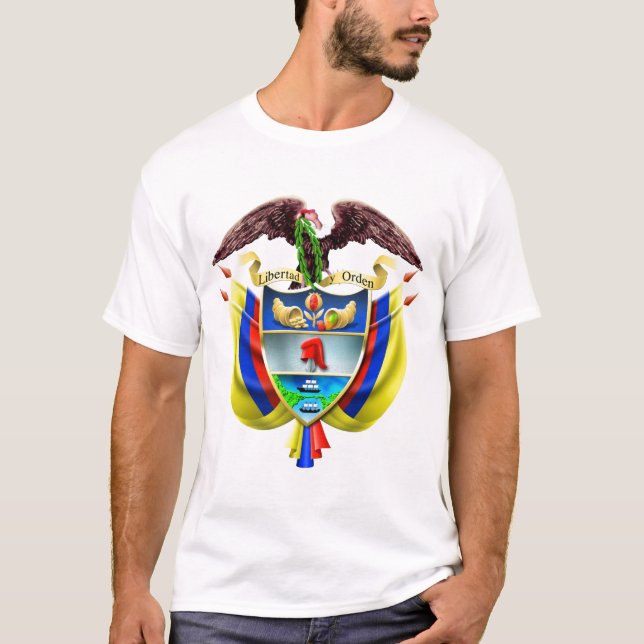 Colombia T-shirt (Framsida)