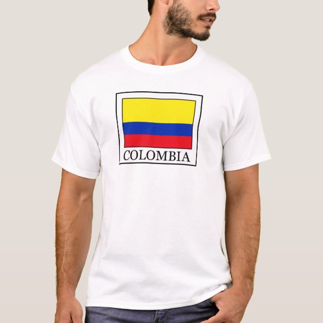 Colombia T Shirt (Framsida)