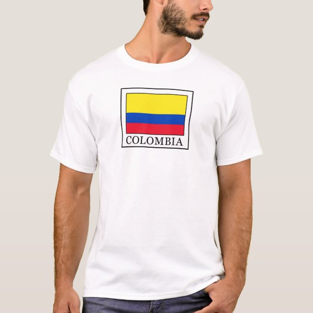 Colombia T Shirt (Framsida)