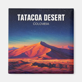 Colombia Tatacoa Desert Night Travel Magnet