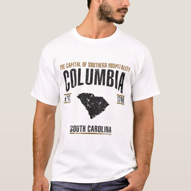 Colombia Tee Shirt (Framsida)