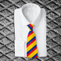 Colombia Ties, mode colombianska Flagga, företag