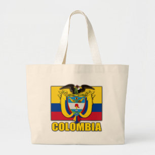 Colombia vapensköld jumbo tygkasse