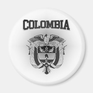 Colombia vapensköld magnet