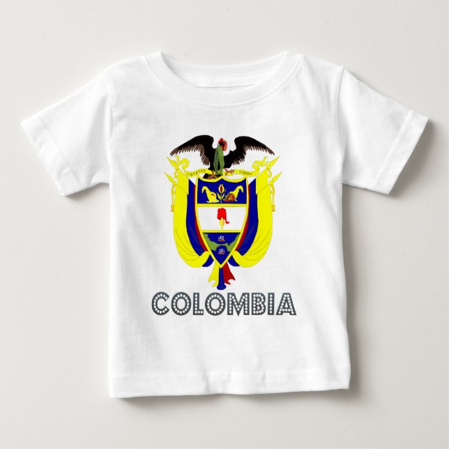 Colombia vapensköld tee (Framsida)