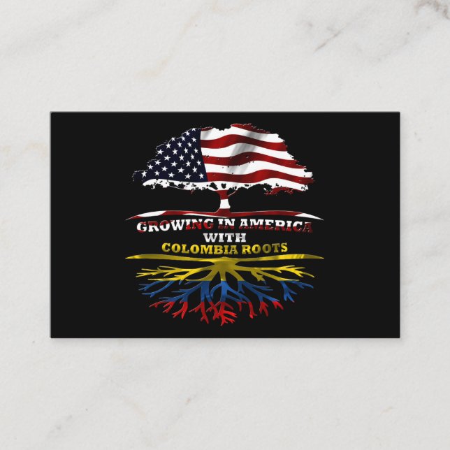 Colombia Visitkort (Framsida)