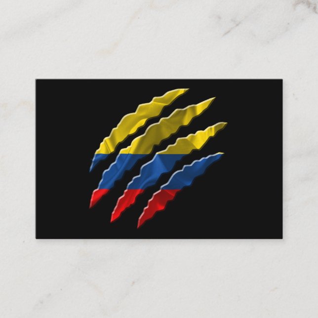 Colombia Visitkort (Framsida)